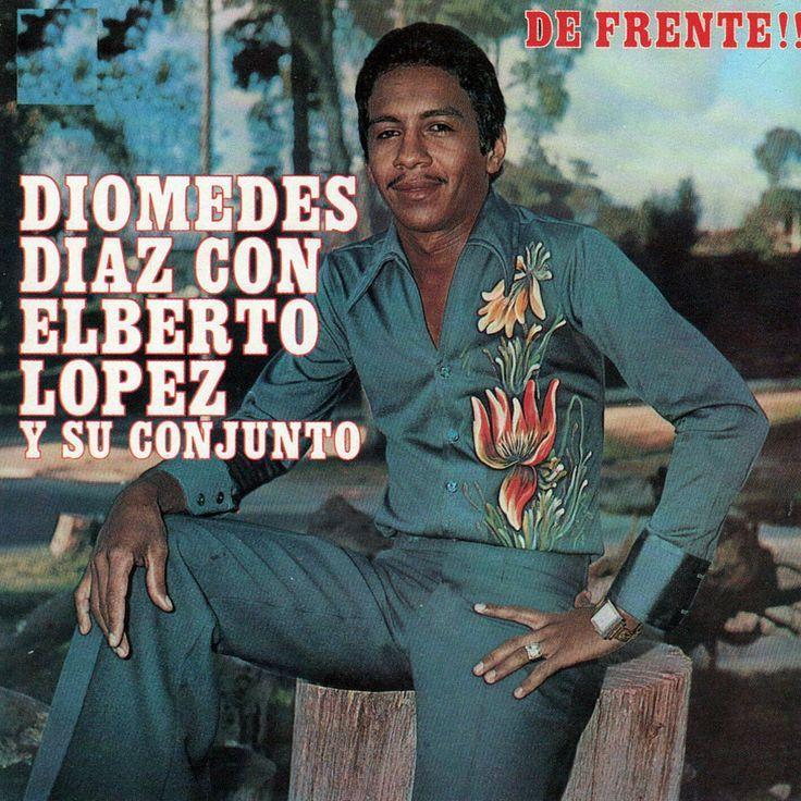 Album cover of "De Frente" by  Diomedes Díaz