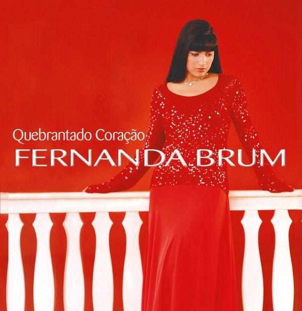 Portada del álbum "Quebrantado Coração", de Fernanda Brum