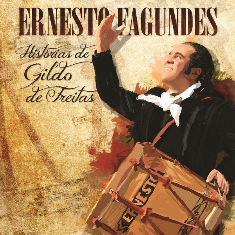 Portada de Álbum "Histórias de Gildo de Freitas", de Ernesto Fagundes
