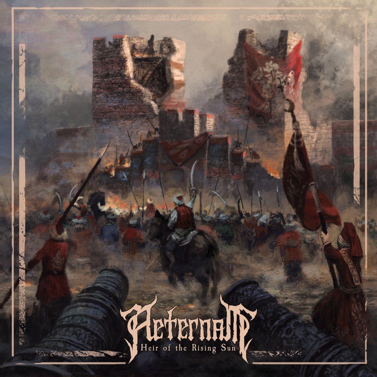 Capa do Álbum "Heir of the Rising Sun", de Aeternam