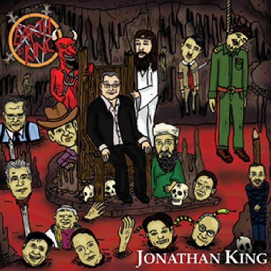 Capa do Álbum "Earth To King", de Jonathan King