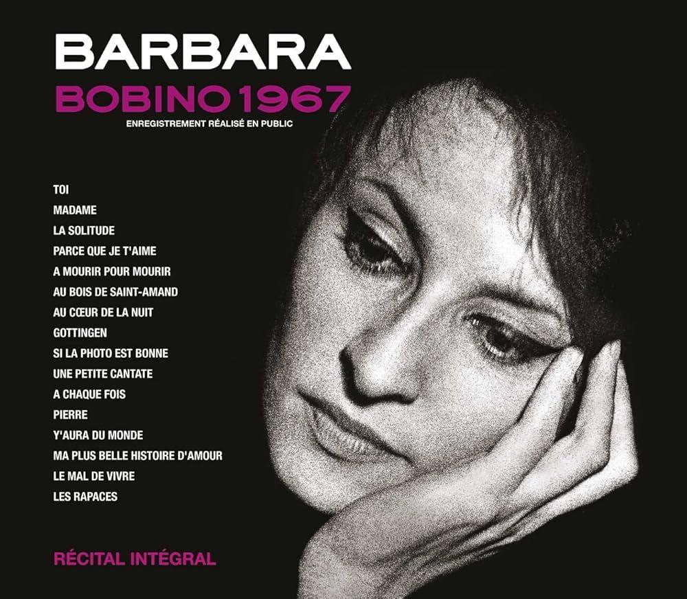 Capa do Álbum "Bobino 1967", de Barbara