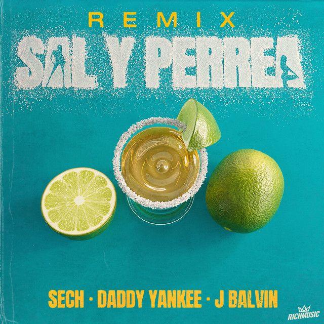 Portada del álbum "Sal y Perrea (remix)", de J Balvin