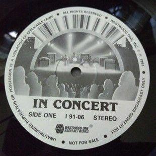 Portada de Álbum "In Concert", de The Jeff Healey Band