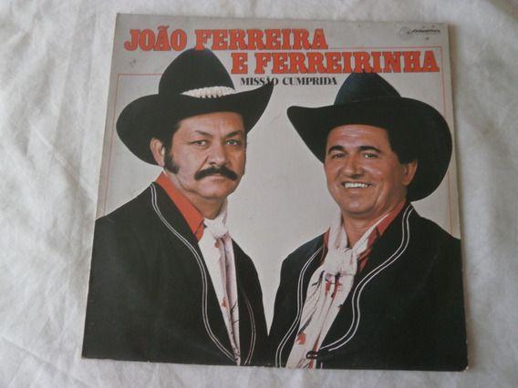 Portada de Álbum "Missão Cumprida", de João Ferreira e Ferreirinha
