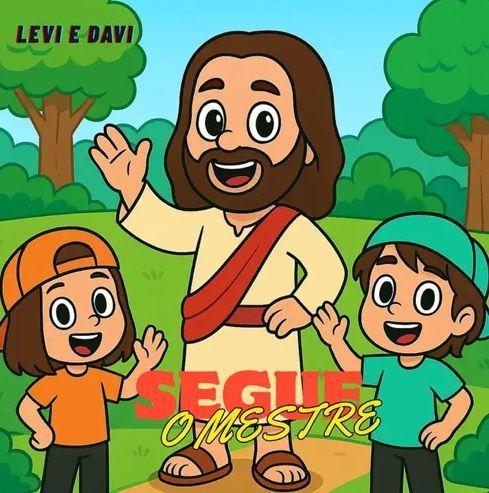 Portada de Sencillo/EP "Segue o Mestre ", de Levi e Davi