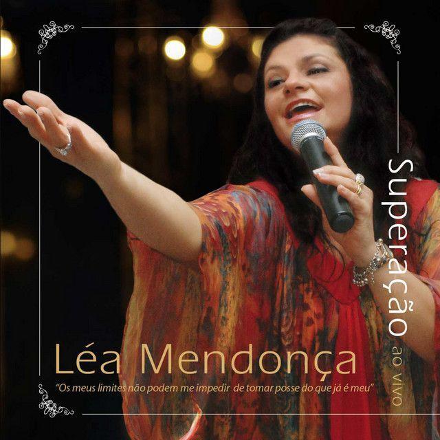 Capa do Álbum "Superação (Ao Vivo)", de Léa Mendonça