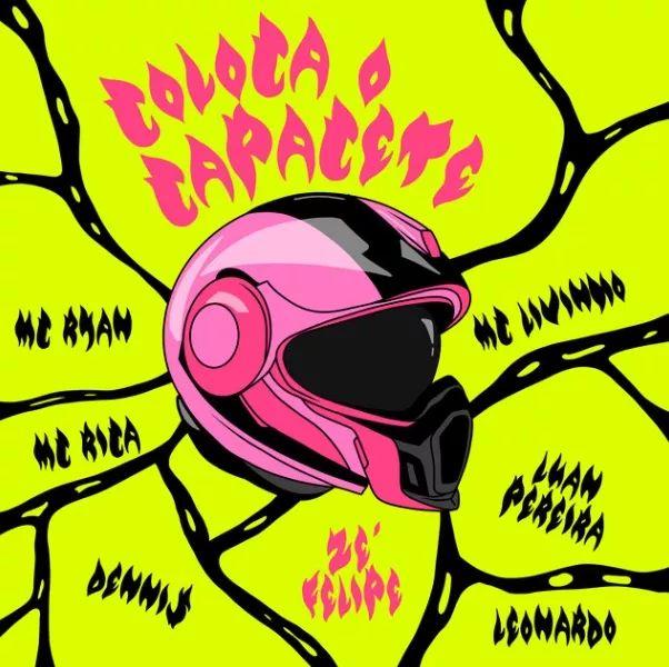 Portada de Sencillo/EP "Coloca o Capacete", de Zé Felipe