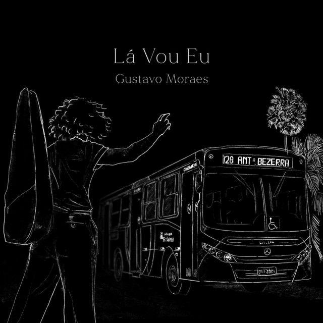 Capa do Single/EP "Lá Vou Eu", de Gustavo Moraes