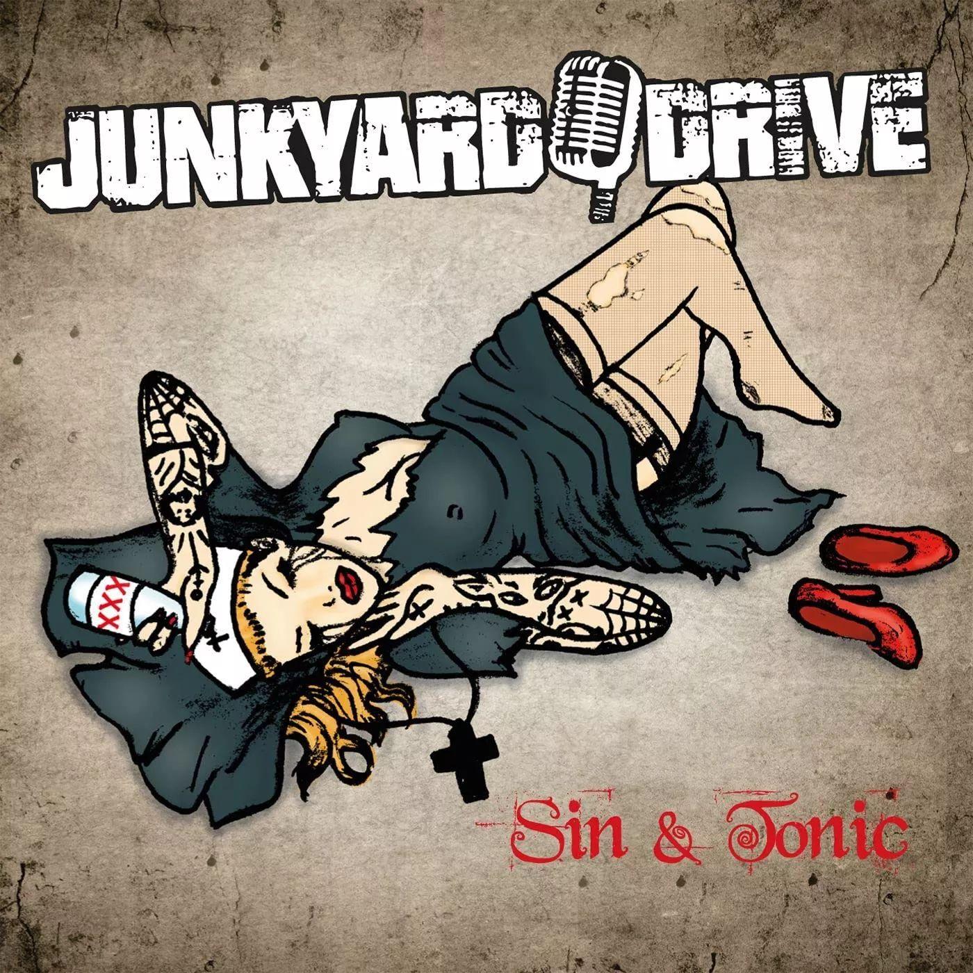 Portada de Álbum "Sin & Tonic", de Junkyard Drive