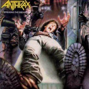 Capa do álbum "Spreading the Disease", de Anthrax