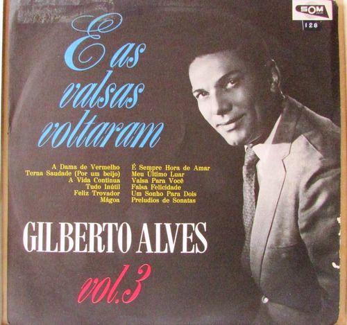 Portada de Álbum "E as Valsas Voltaram Vol. 3", de Gilberto Alves