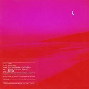 Capa do Álbum "Malibu Nights", de LANY