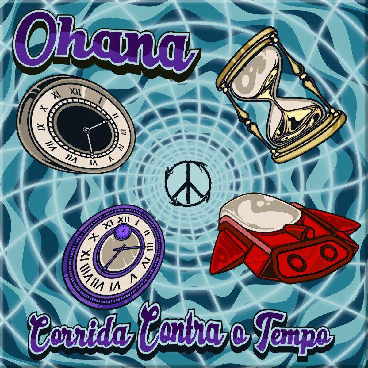 Capa do Álbum "Corrida Contra O Tempo", de Ohana