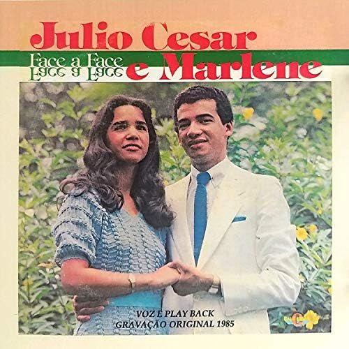 Capa do Álbum "Face a Face", de Julio Cesar e Marlene