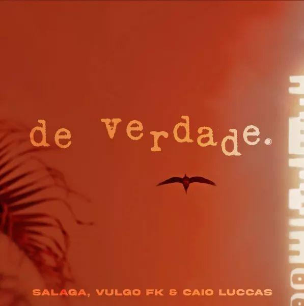 Single/EP cover of "De Verdade" by Vulgo FK