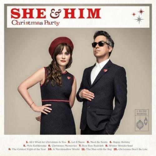Capa do Álbum "Christmas Party", de She & Him
