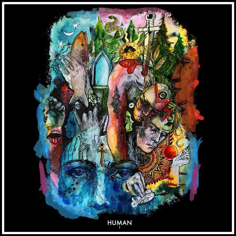 Portada de Sencillo/EP "Human - I", de Arts Fishing Club