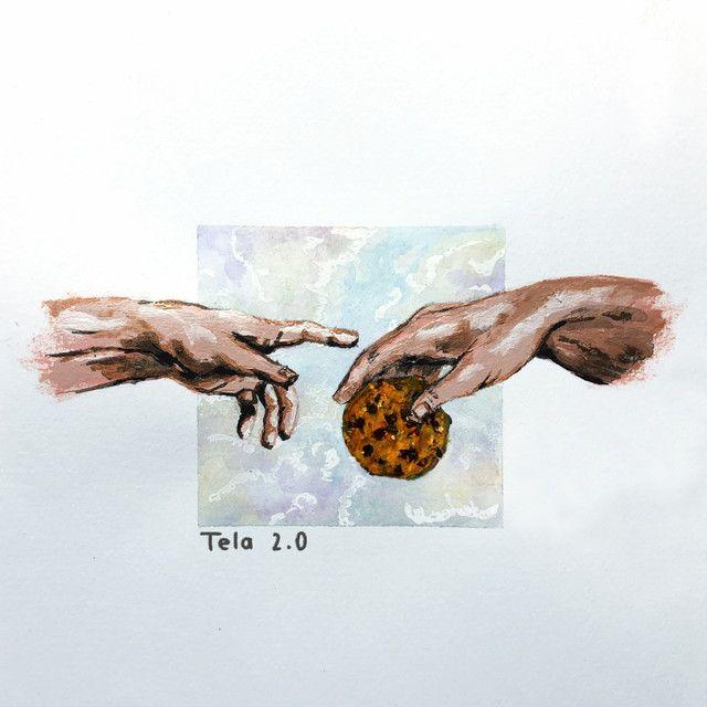 Capa do Álbum "Tela 2.0 (part. Marina Sena e Julio Secchin)", de BAKA