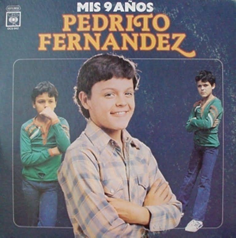 Portada de Álbum "Mis Nueve Años", de Pedro Fernández