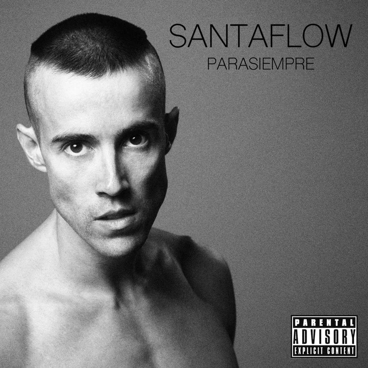 Portada del álbum "Parasiempre", de Santaflow