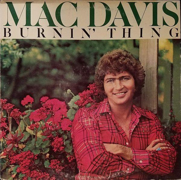 Portada de Álbum "Burnin' Thing", de Mac Davis