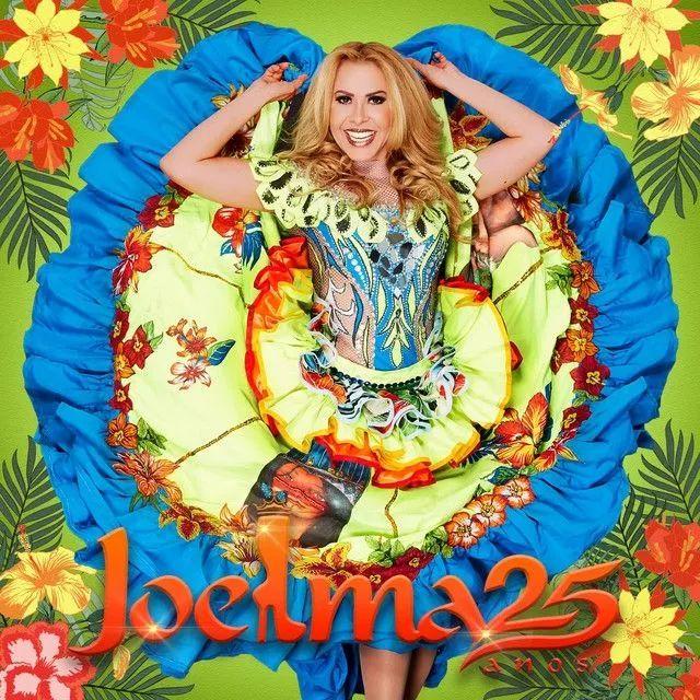 Portada de Álbum "25 Anos (Ao Vivo em Goiânia)", de Joelma