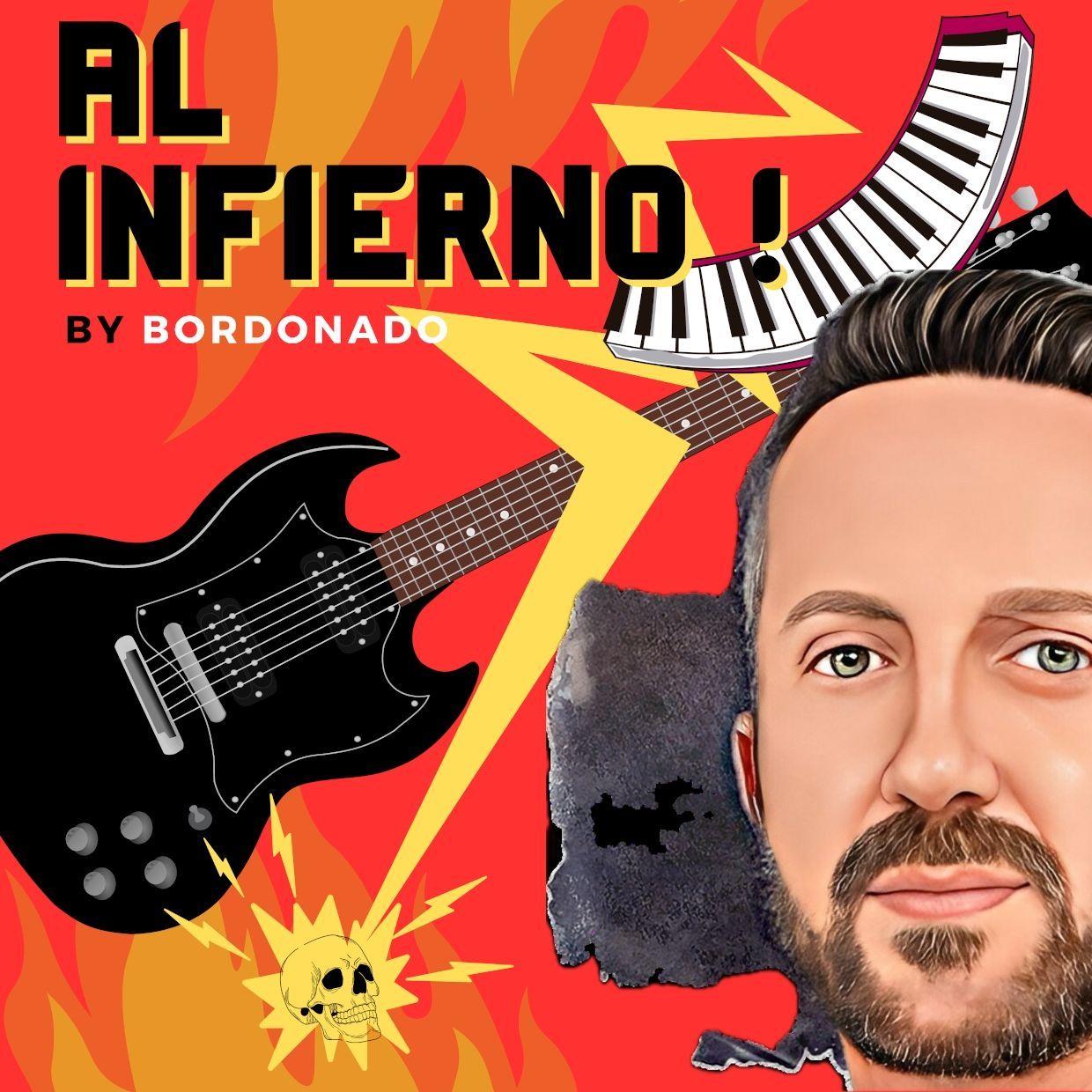 Single/EP cover of "AL INFIERNO!" by BORDONADO