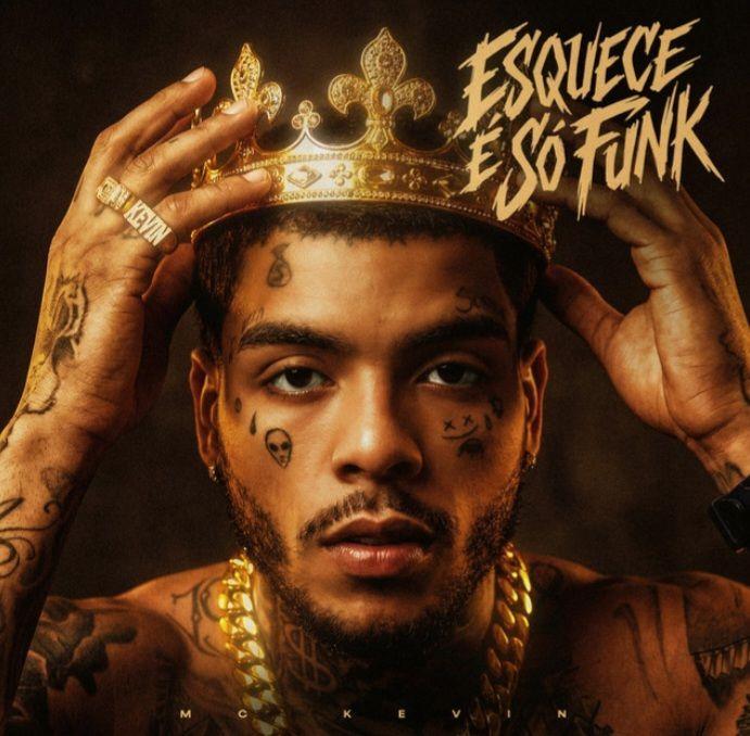 Portada del álbum "Esquece, É Só Funk", de MC Kevin