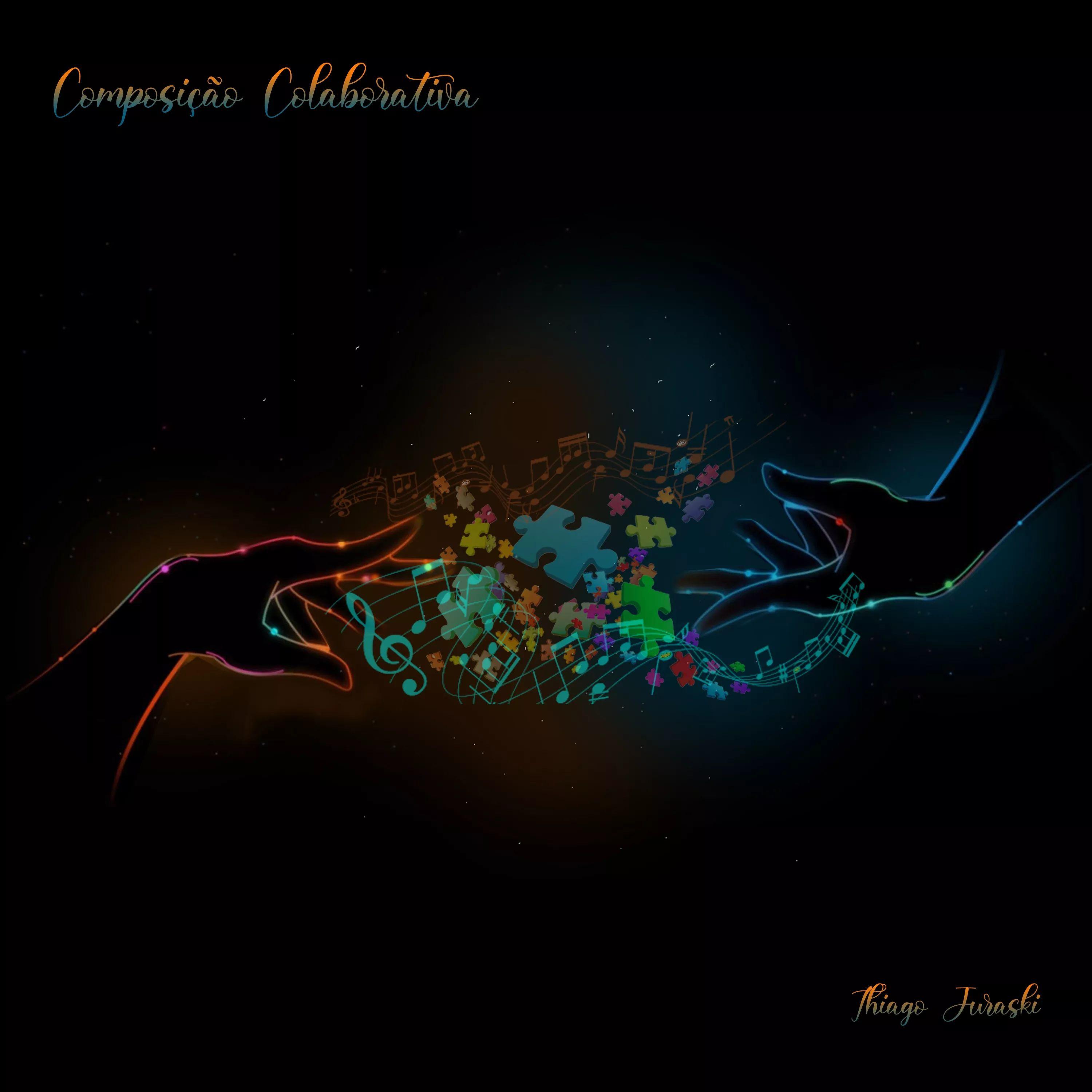 Capa do Álbum "Composição Colaborativa", de Thiago Juraski