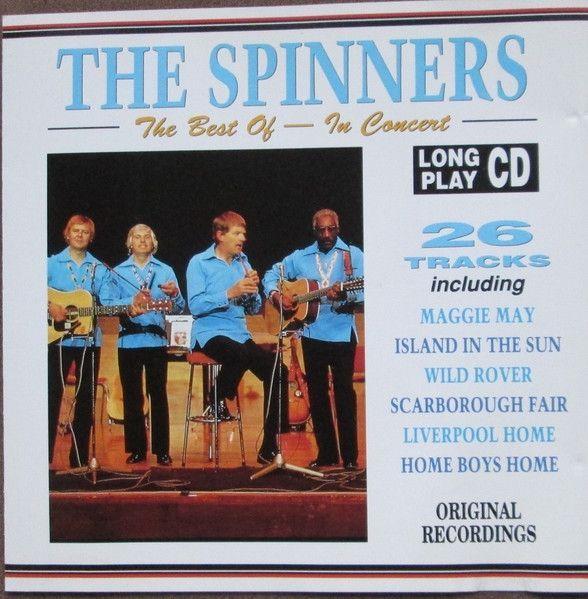 Capa do Álbum "Best Of The Spinners In Concert", de The Spinners
