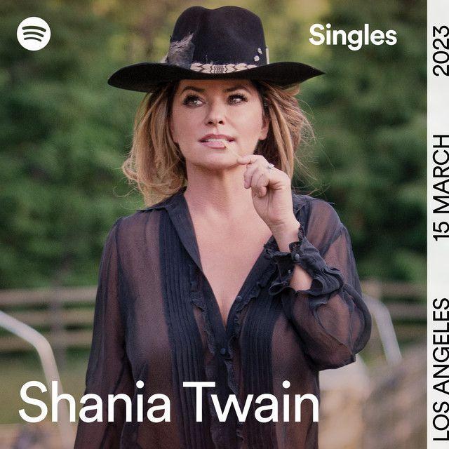 Portada del álbum "Spotify Singles", de Shania Twain