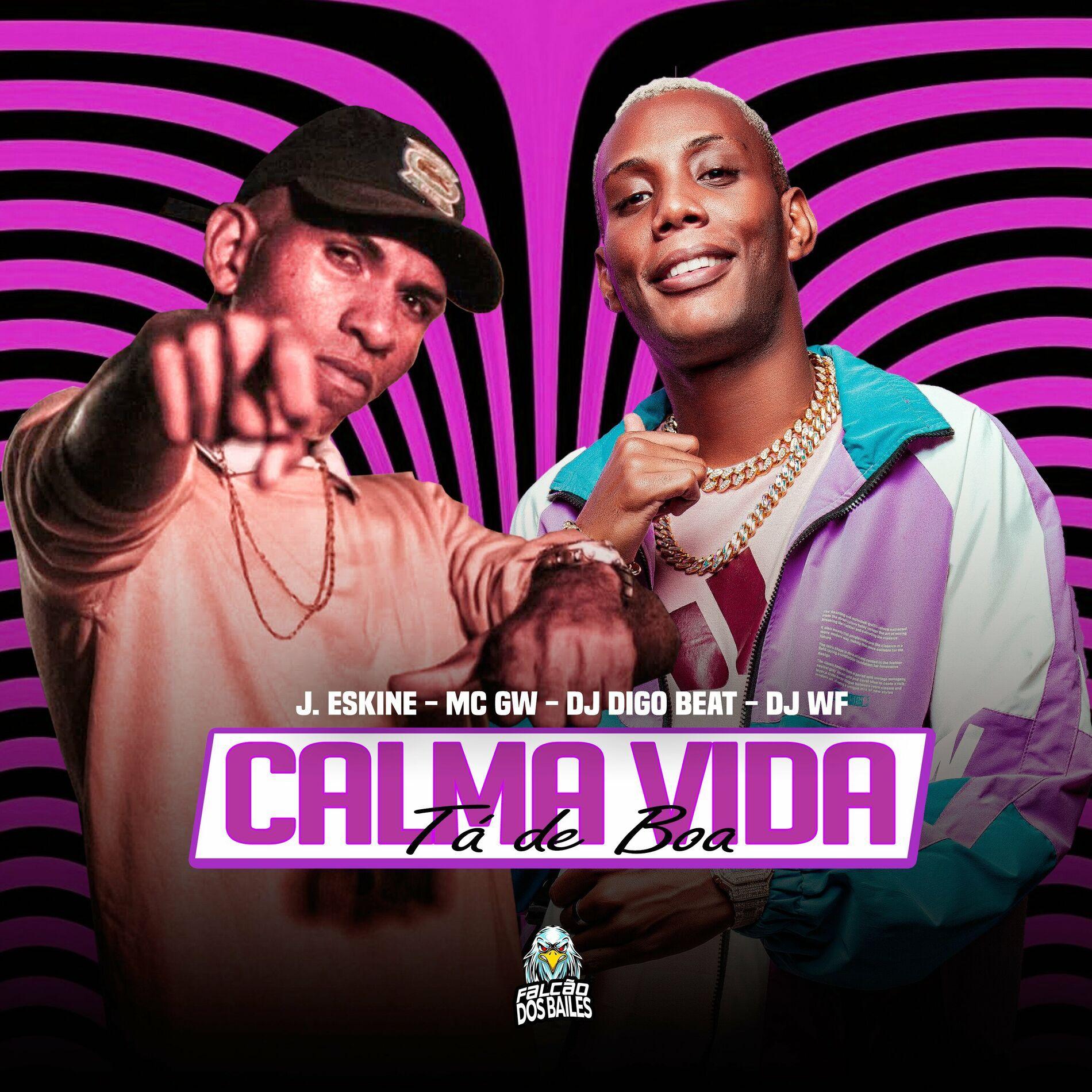 Portada de Sencillo/EP "Calma Vida Tá de Boa", de J. Eskine