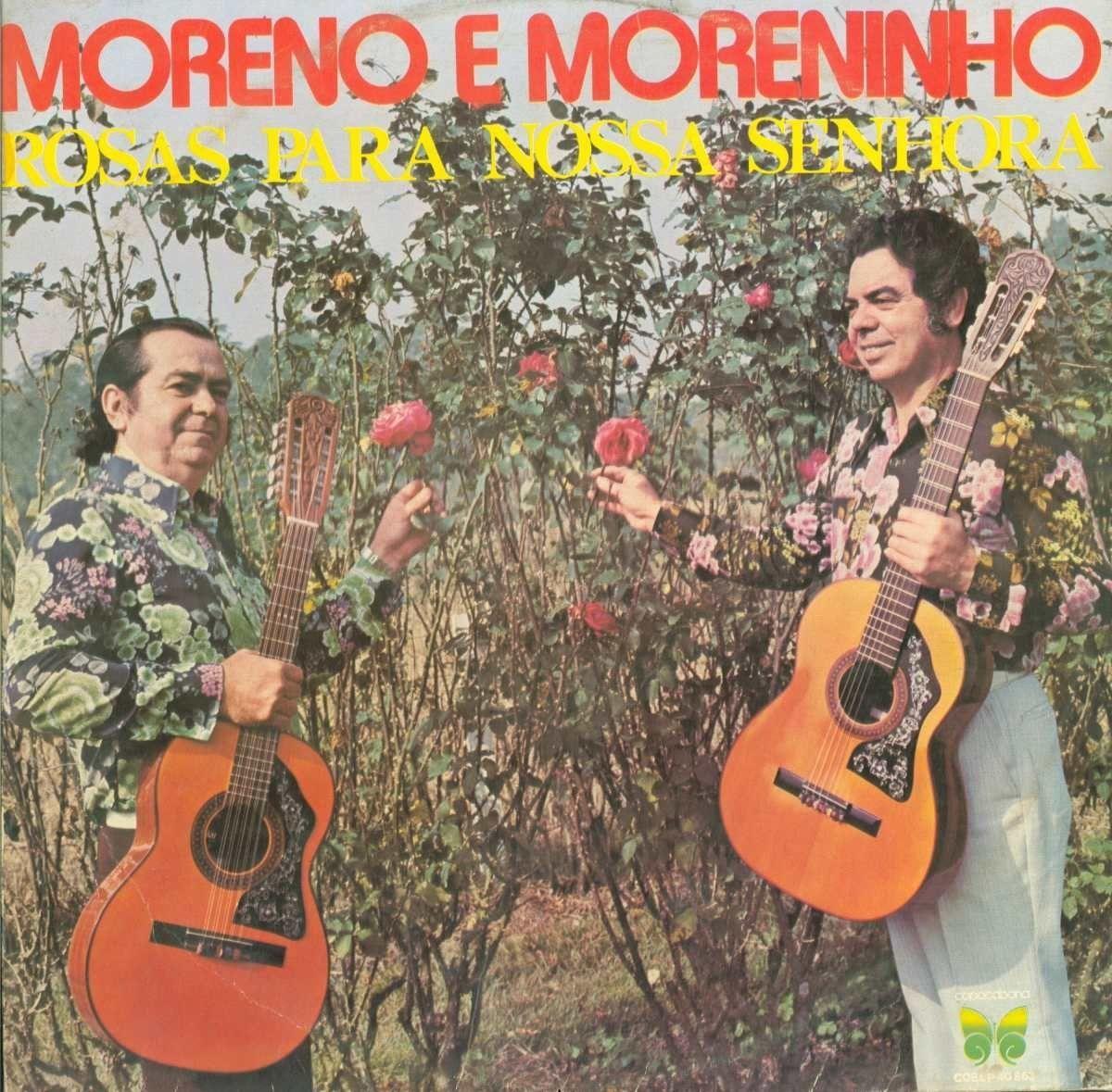 Portada de Álbum "Rosas Para Nossa Senhora", de Moreno e Moreninho
