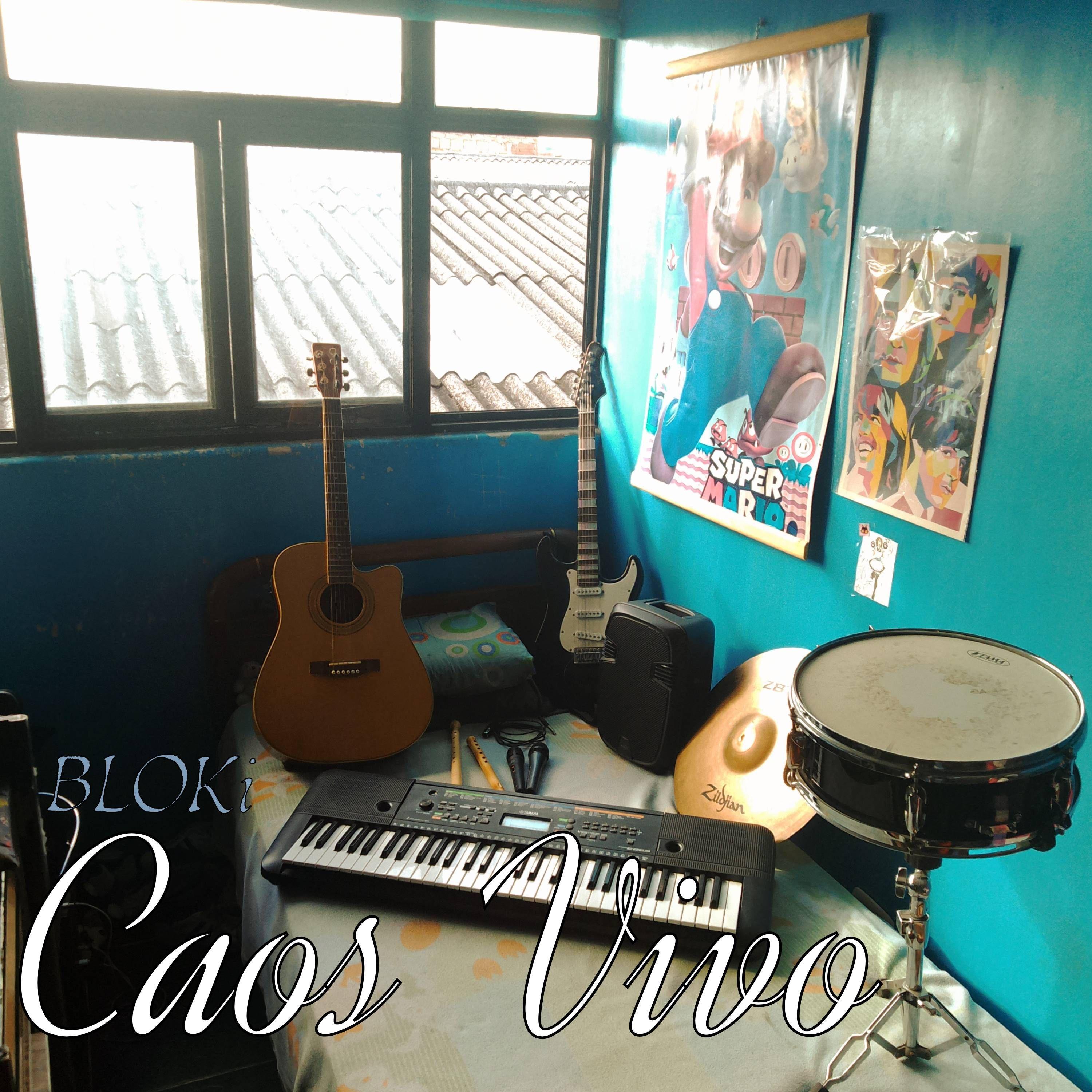 Portada del álbum "Caos Vivo", de BLOKi