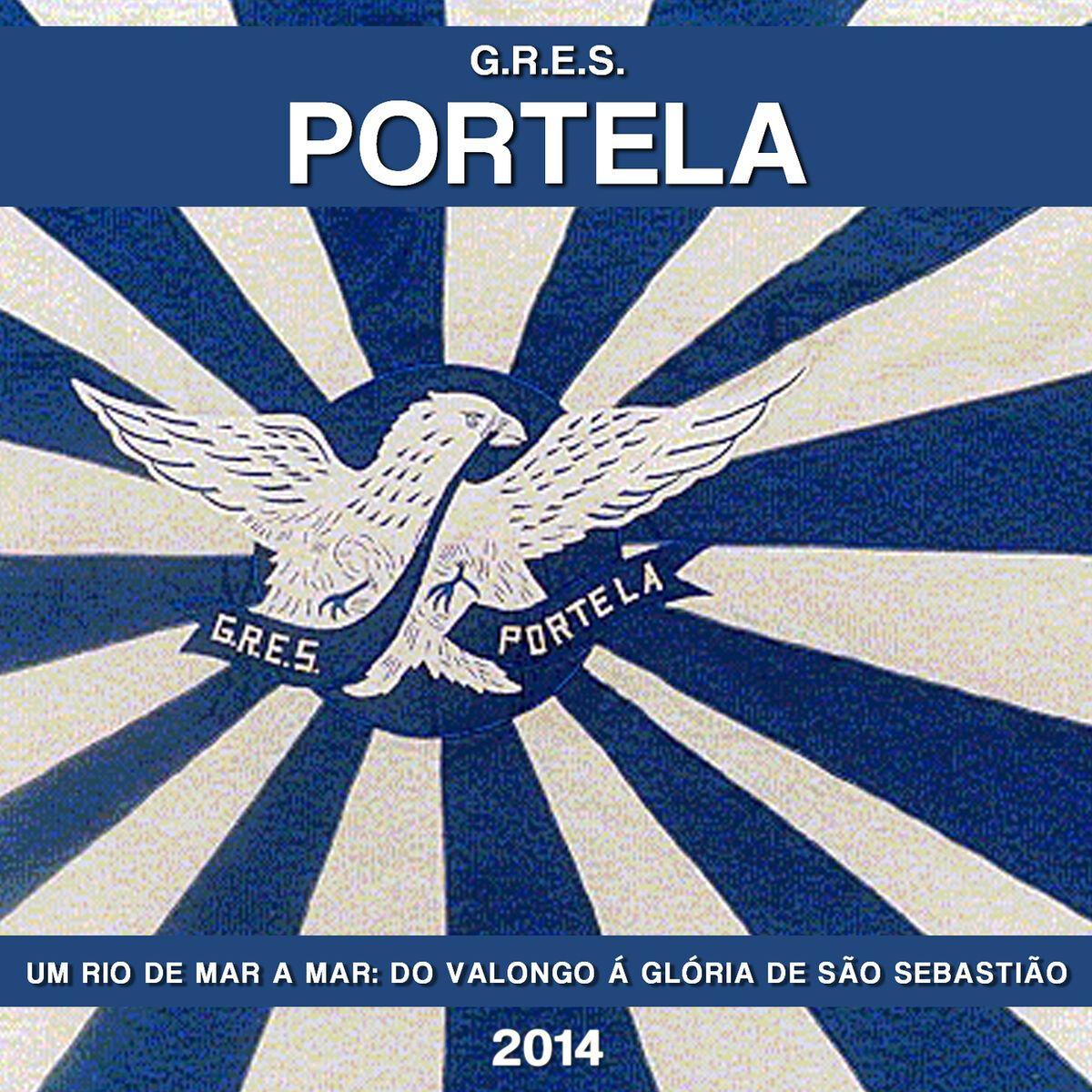 Portada de Sencillo/EP "Um Rio De Mar A Mar: Do Valongo Á Glória De São Sebastião", de G.R.E.S. Portela (RJ)