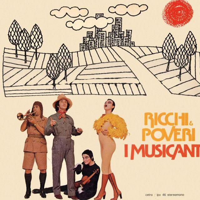 Capa do Álbum "I Musicanti", de Ricchi e Poveri