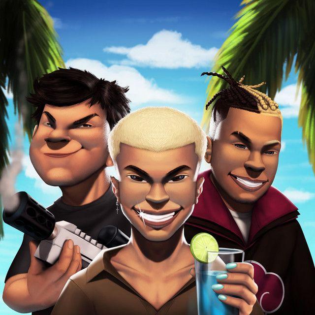 Capa do álbum "Drink Azul", de VMZ