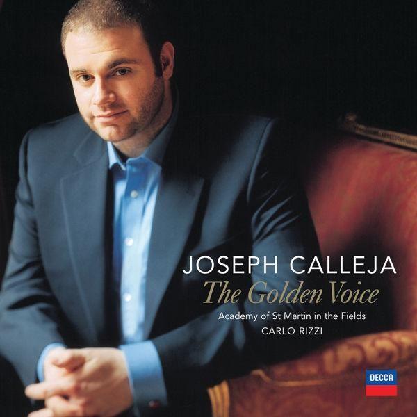 Portada de Álbum "The Golden Voice", de Joseph Calleja