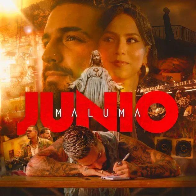 Capa do álbum "Junio", de Maluma