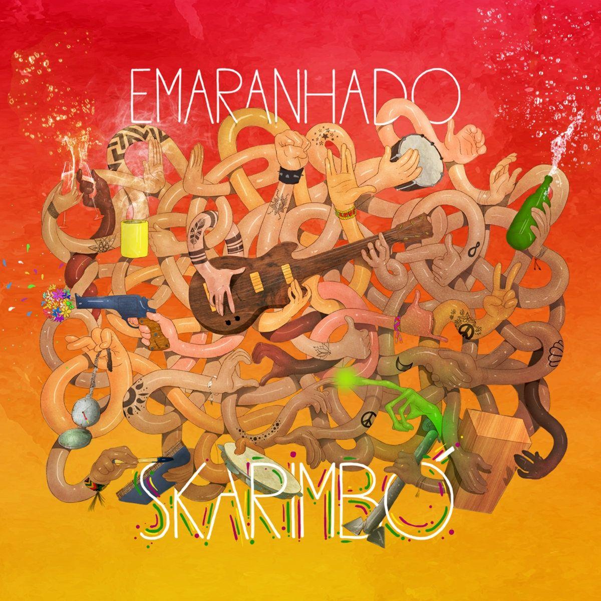 Portada de Álbum "Emaranhado", de Skarimbó