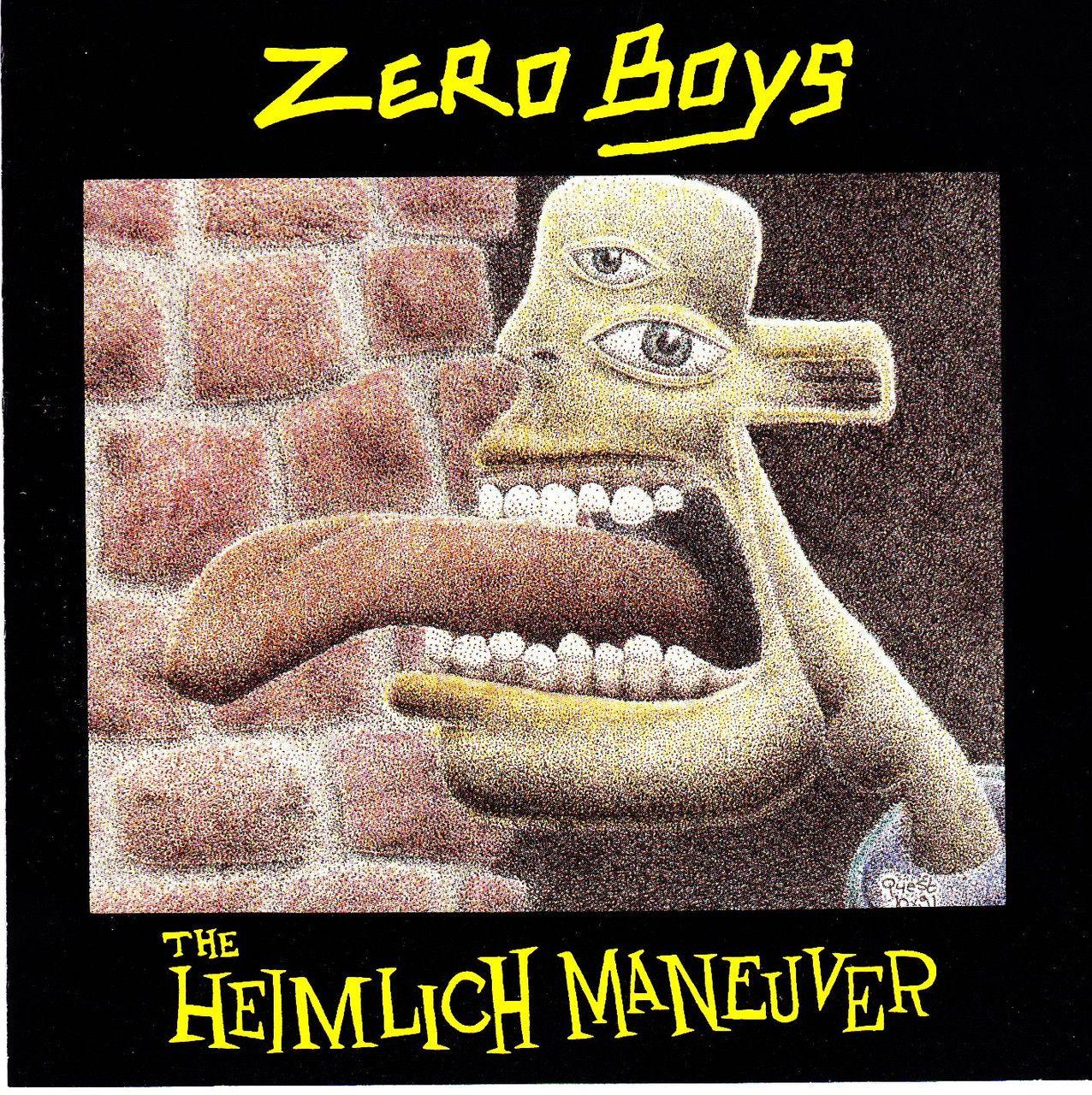 Capa do Álbum "The Heimlich Maneuver", de Zero Boys