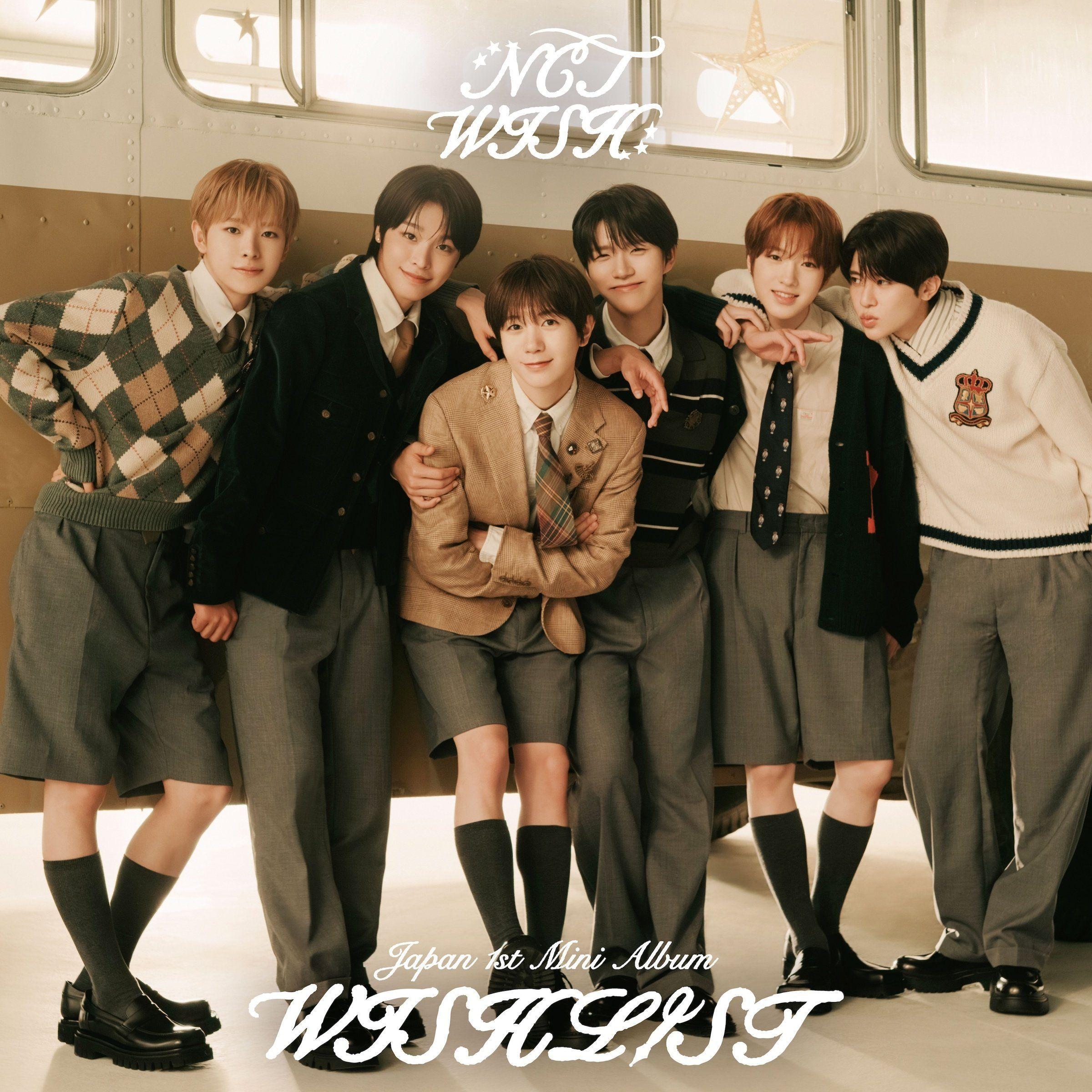 Portada de Álbum "WISHLIST", de NCT WISH