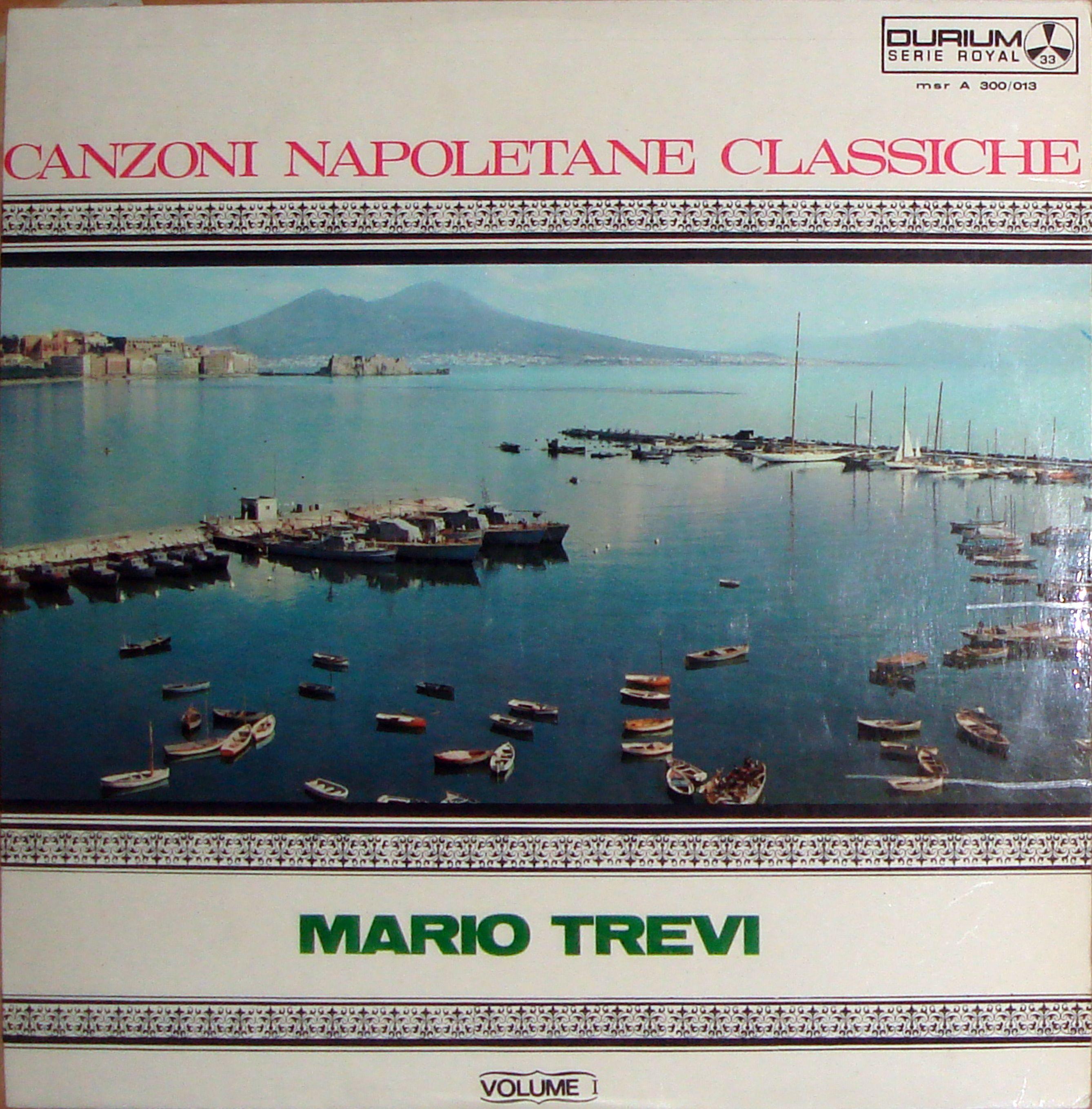 Portada de Álbum "Canzoni Napoletane Classiche", de Mario Trevi