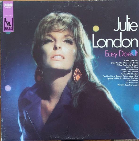 Portada del álbum "Easy Does It", de Julie London