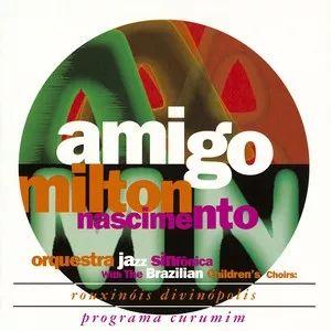 Portada del álbum "Amigo", de Milton Nascimento