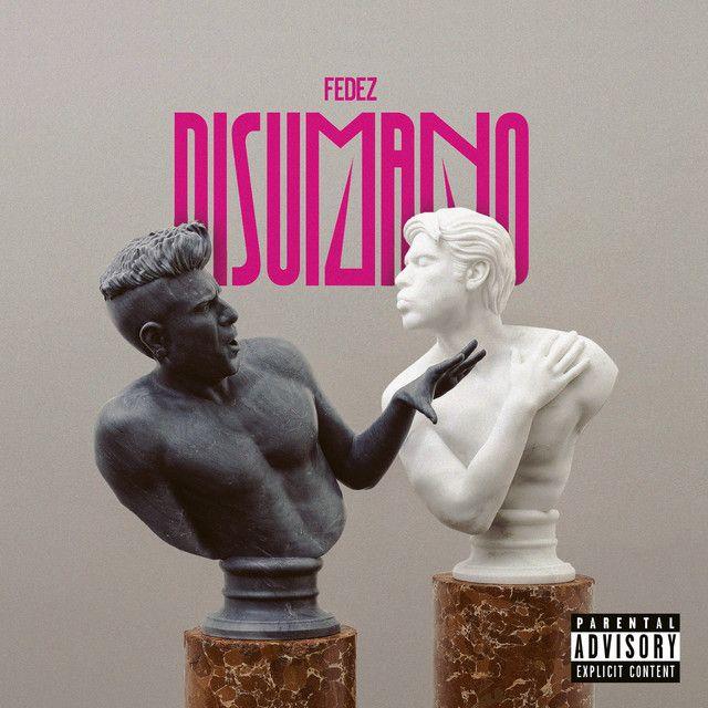 Portada del álbum "DISUMANO", de Fedez