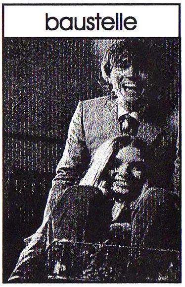 Portada de Álbum "Demo 1996", de Baustelle