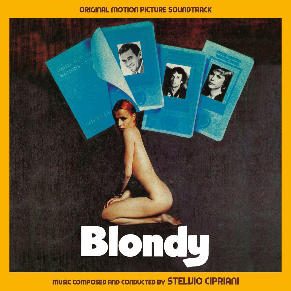Portada de Álbum "Blondy", de Stelvio Cipriani