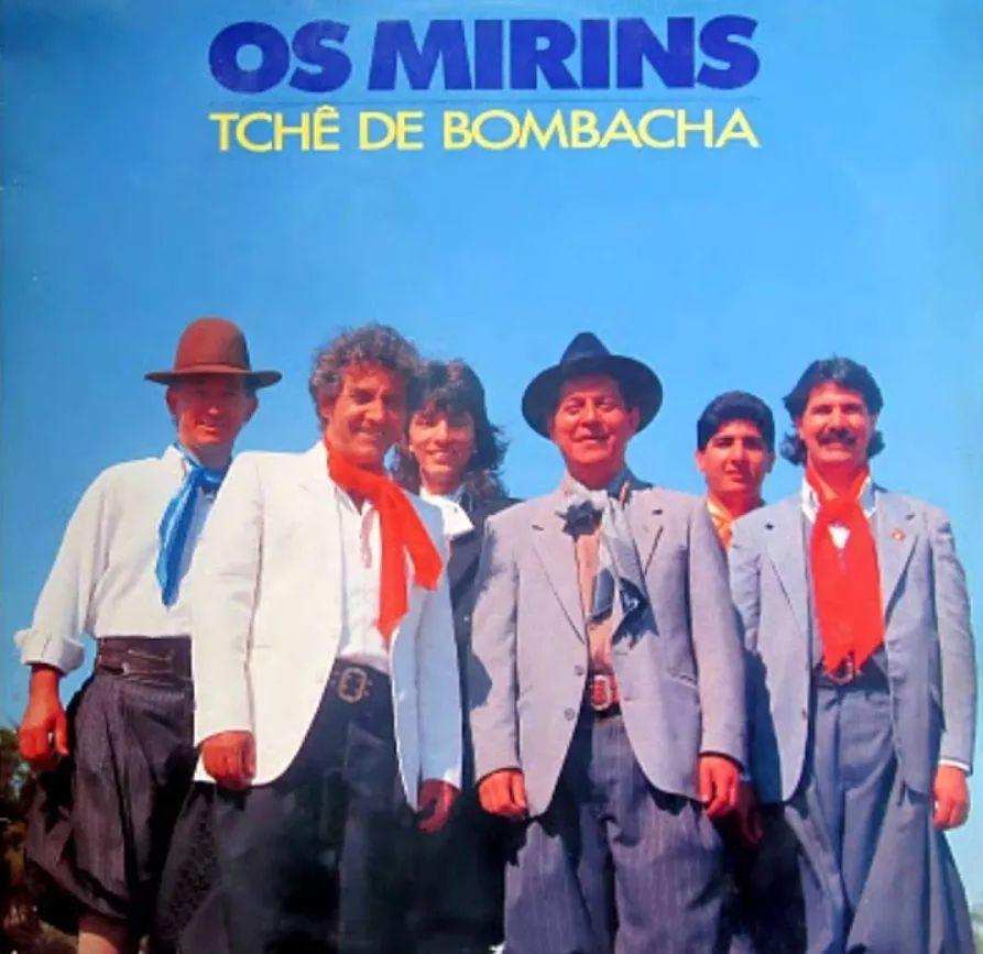Album cover of "Tchê de Bombacha" by Os Mirins